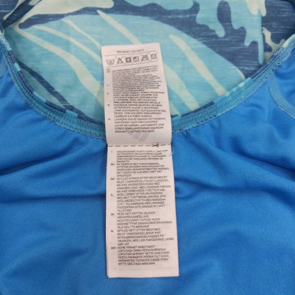 Adidas Racing swimwear allover print parley swim suit, EcoFriendly Recycled - Picture 7 of 13